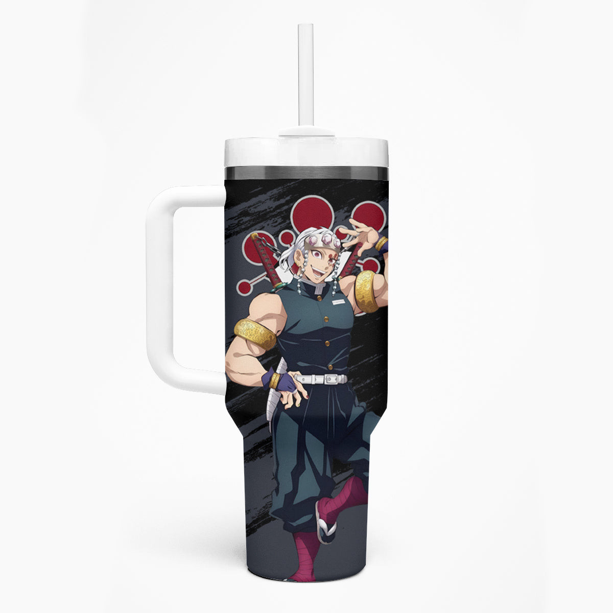 Tengen Uzui Tumbler With Handle Demon Slayer
