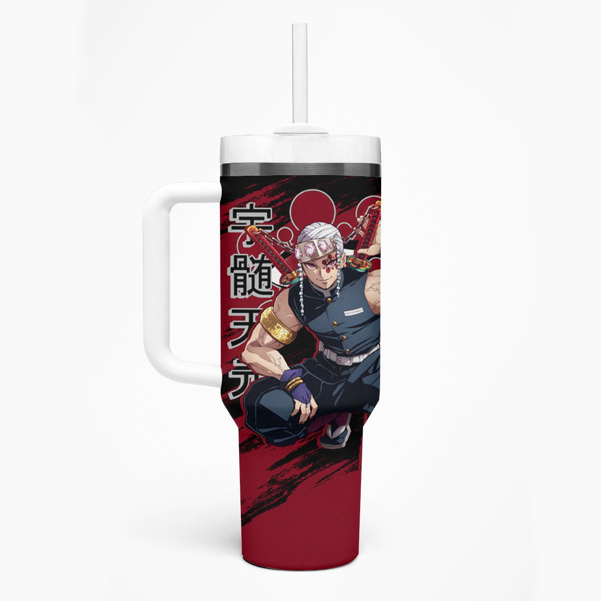 Tengen Uzui Tumbler With Handle Demon Slayer