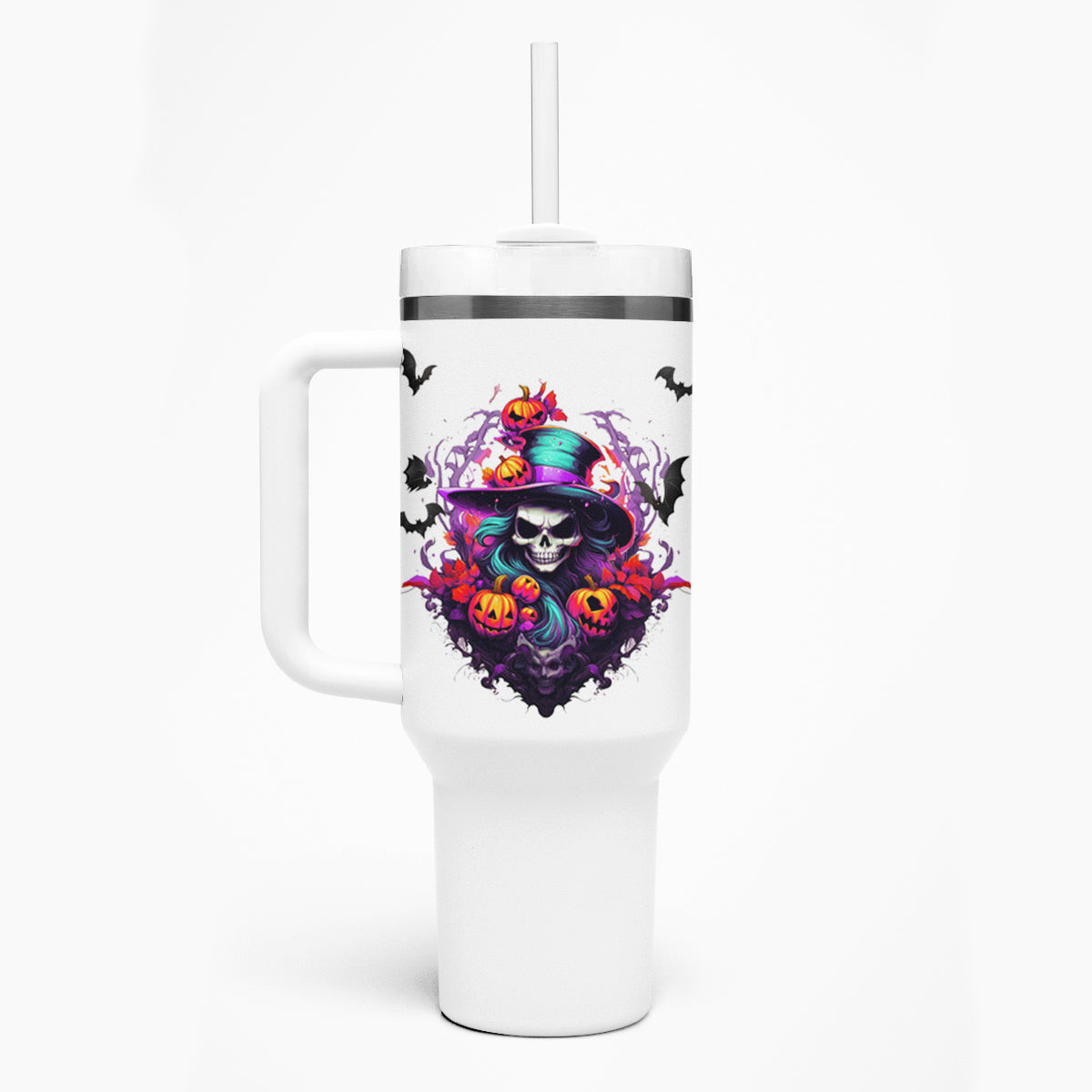The Good Girl In Me Halloween Witch Tumbler With Handle