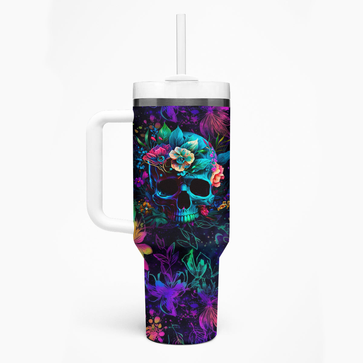This Beauty Is A Beast Tumbler With Handle