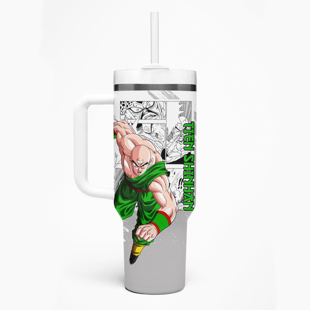 Tien Shinhan Tumbler With Handle Dragon Ball Mix Anime Manga