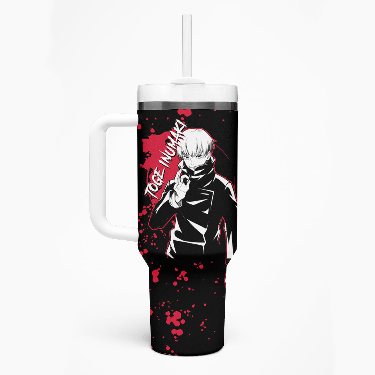 Toge Inumaki Jujutsu Kaisen Tumbler With Handle Manga Style Art
