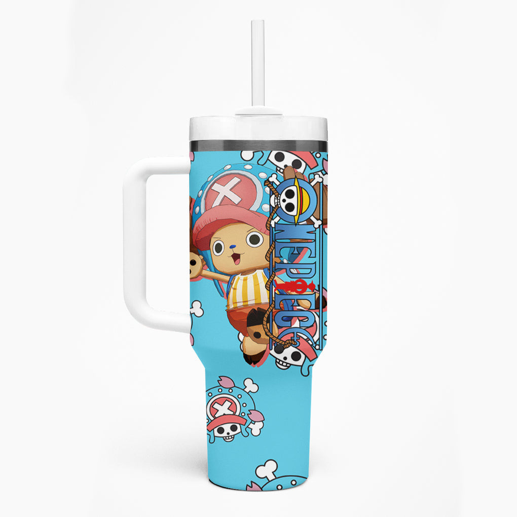 Tony Tony Chopper Tumbler With Handle One Piece Movie Red