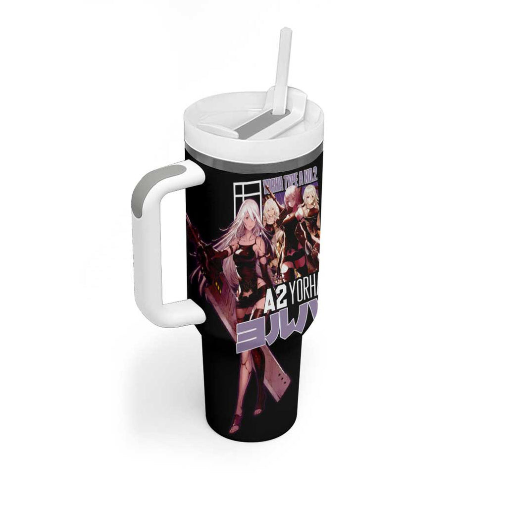 A2 Nier Automata Tumbler With Handle Japan Anime Style