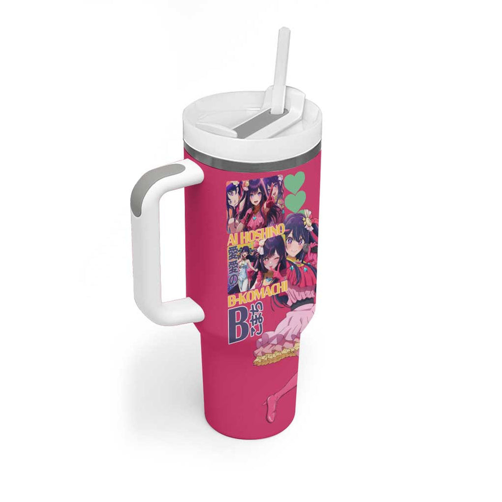 Ai Hoshino Oshi No Ko Tumbler With Handle Anime Style