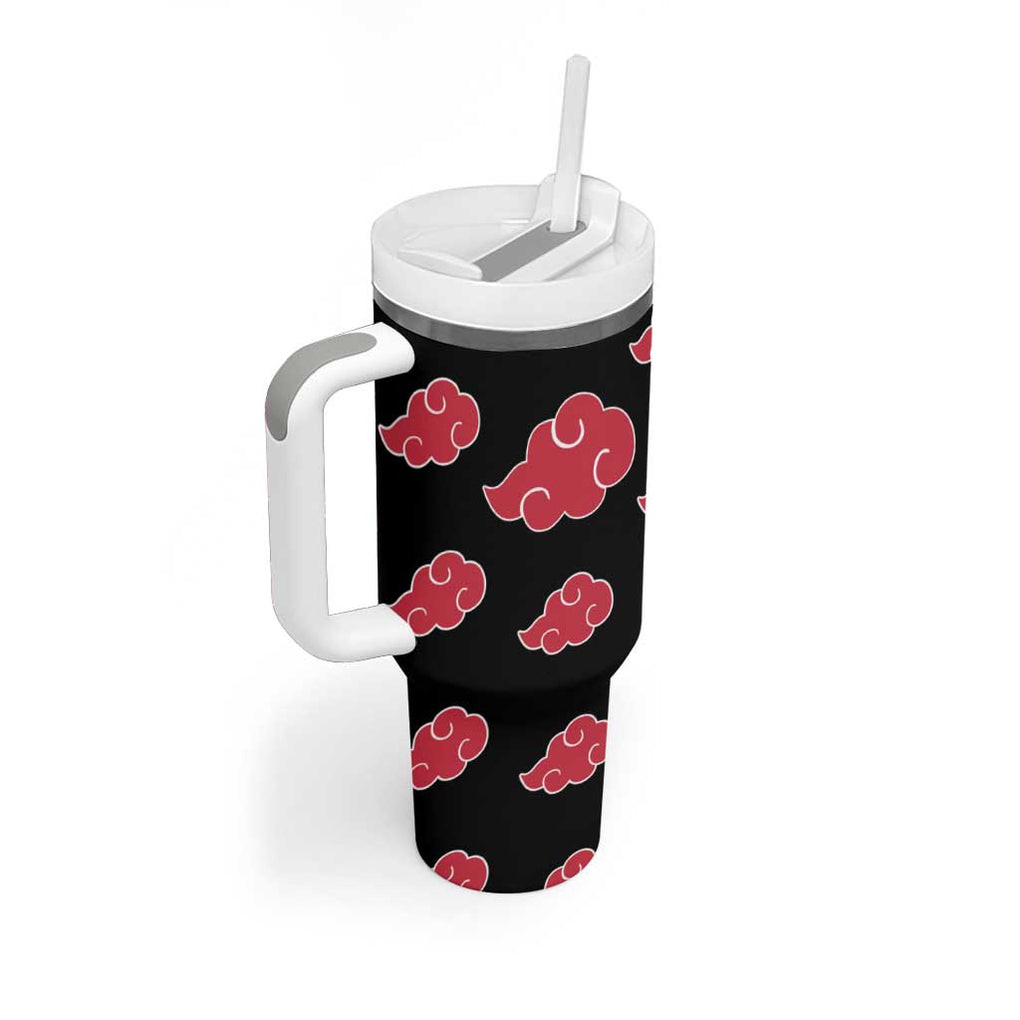Akatsuki Uniform Naruto Tumbler With Handle Anime Style