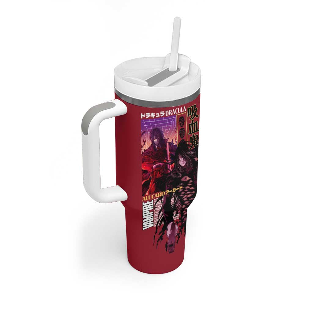 Alucard Hellsing Tumbler With Handle Anime Style