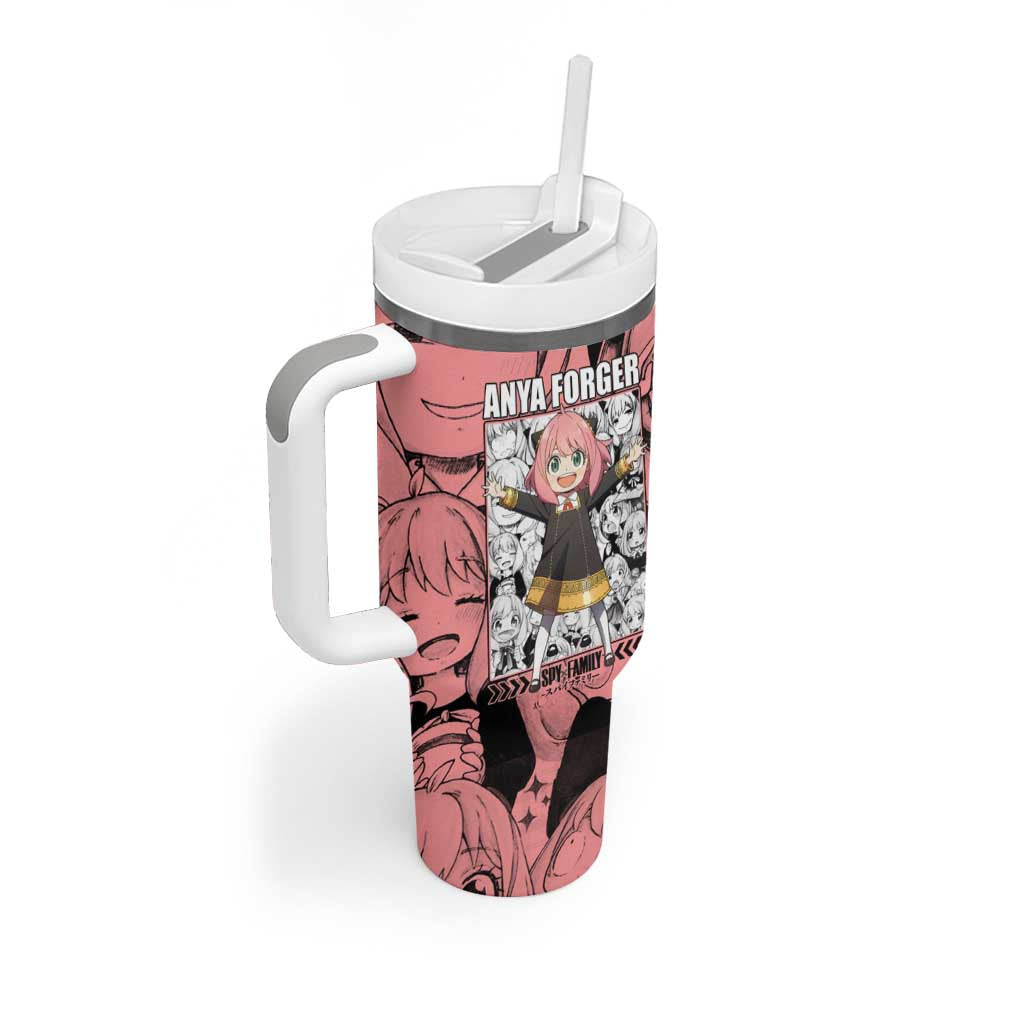 Anya Forger Bond Spy X Family Tumbler With Handle Anime Mix Manga Style