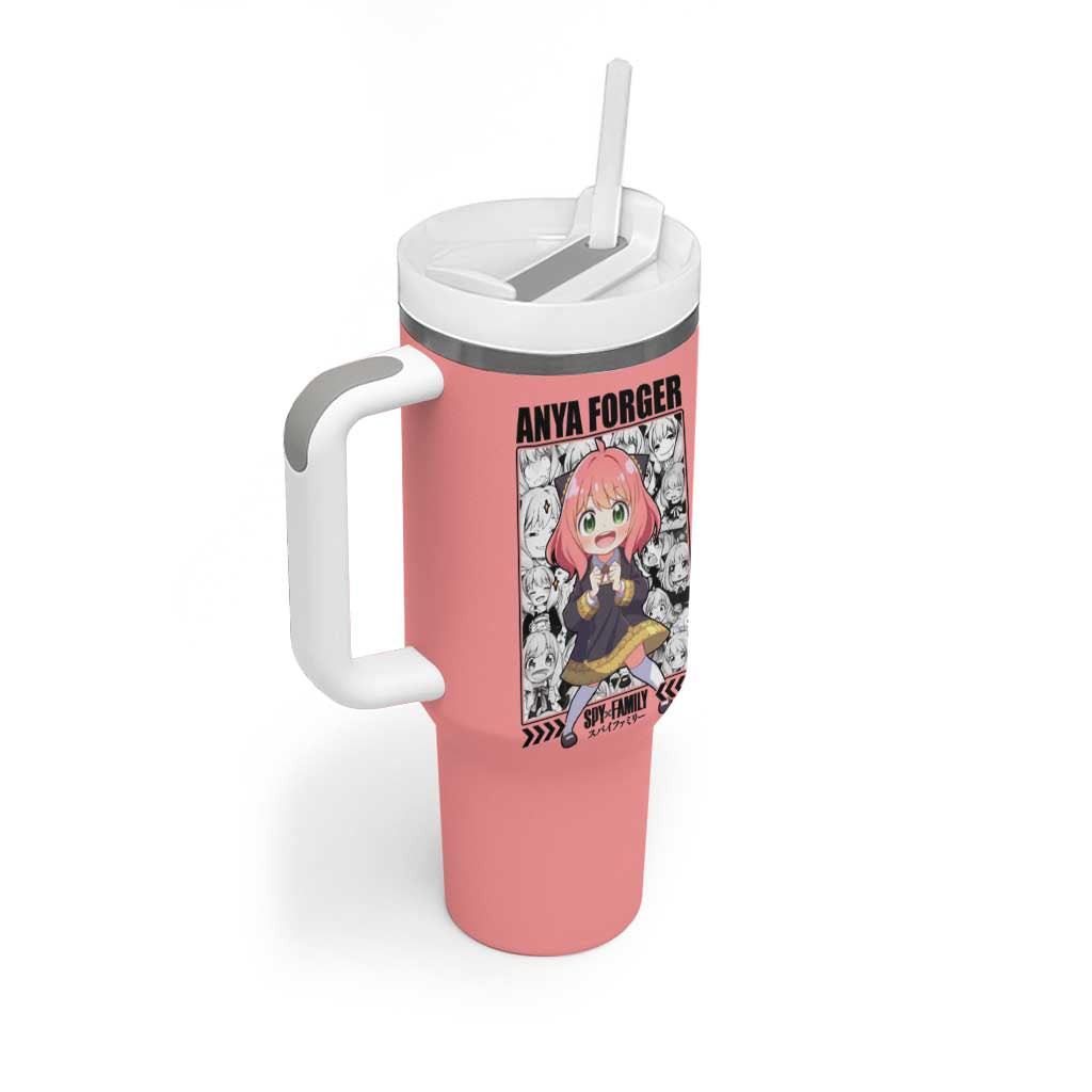 Anya Forger Spy X Family Tumbler With Handle Anime Style