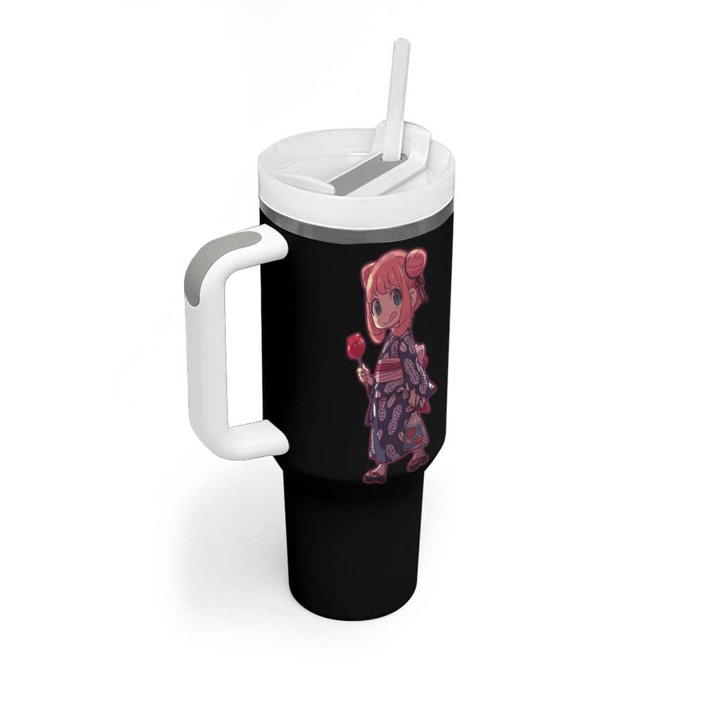 Anya Forger V2 Spy X Family Tumbler With Handle Anime Style