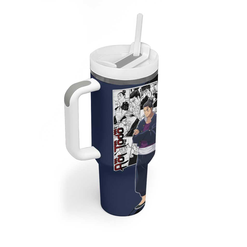 Aoi Todo Jujutsu Kaisen Tumbler With Handle Anime Mix Manga Style