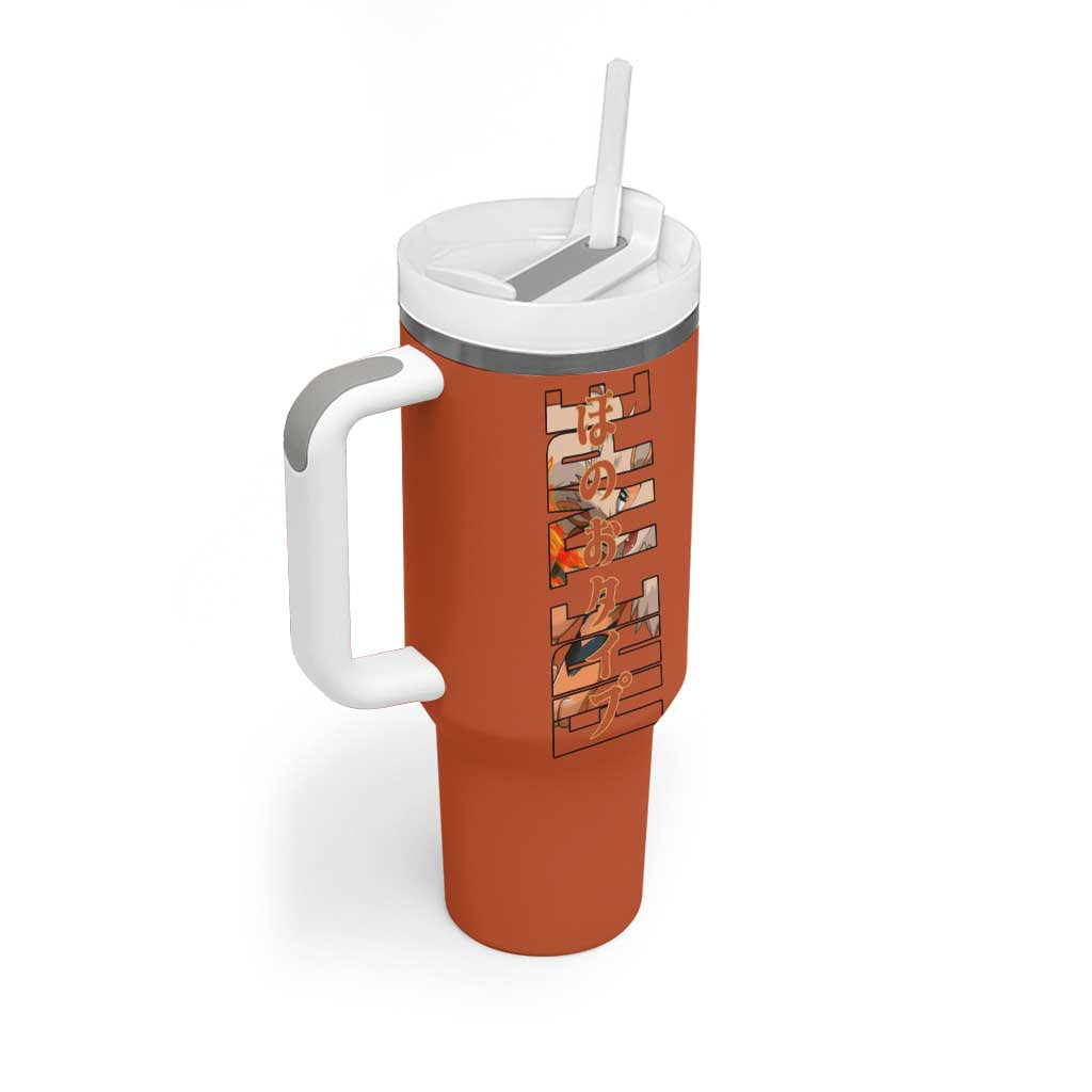 Arcanine Pokemon Tumbler With Handle Anime Style
