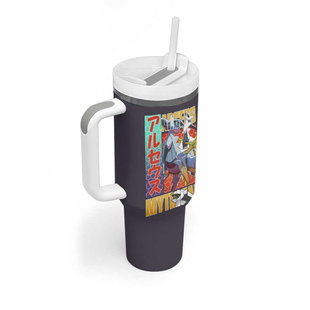 Arceus Poke Tumbler With Handle Anime Style
