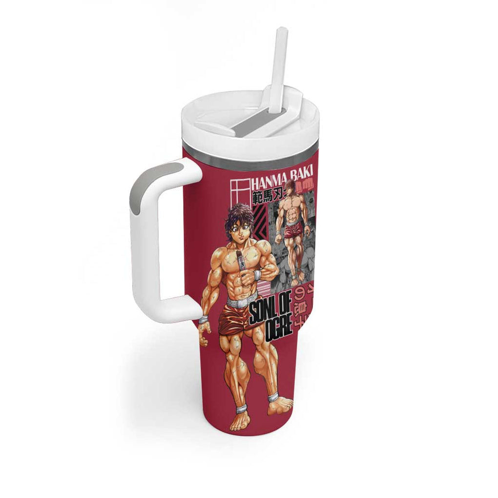 Baki Hanma Baki Tumbler With Handle Anime Style