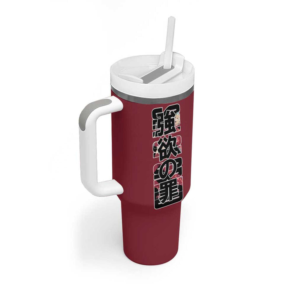 Ban Seven Deadly Sins Tumbler With Handle Anime Style