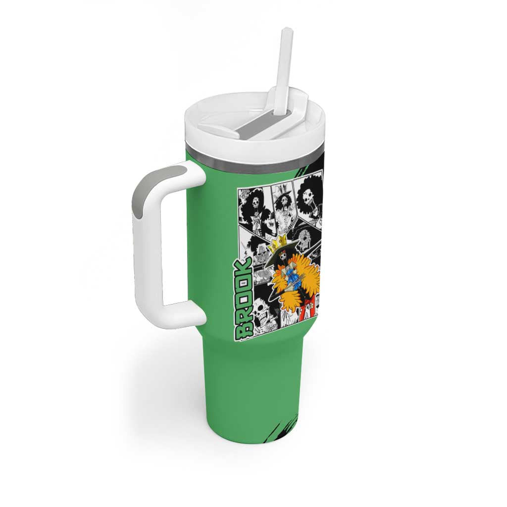Brook One Piece Tumbler With Handle Anime Mix Manga Style
