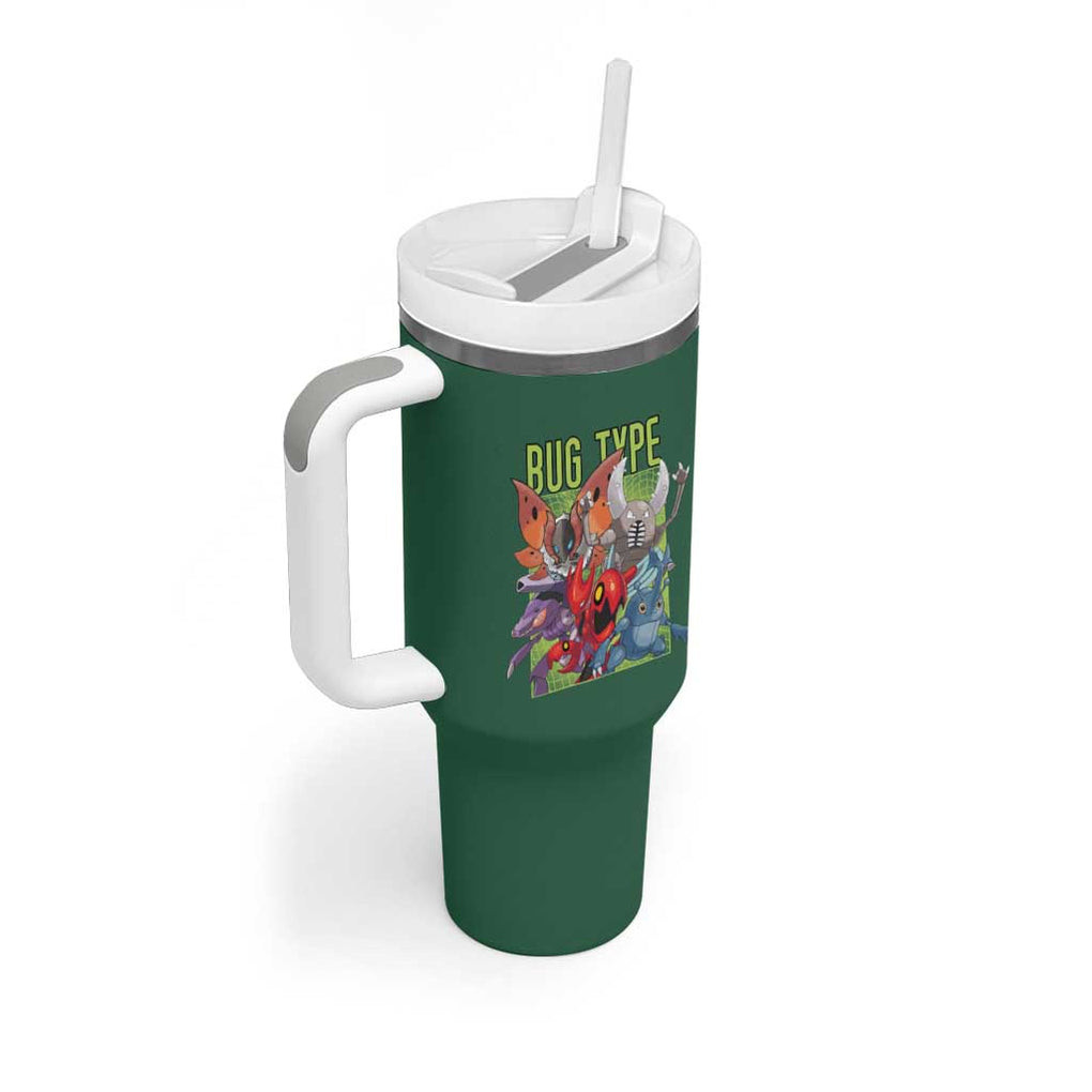 Bug Type Poke Tumbler With Handle Anime Style
