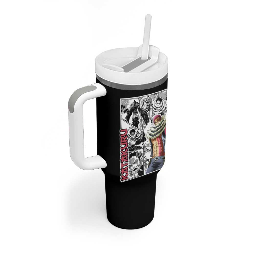 Charlot Katakuri One Piece Tumbler With Handle Anime Mix Manga Style