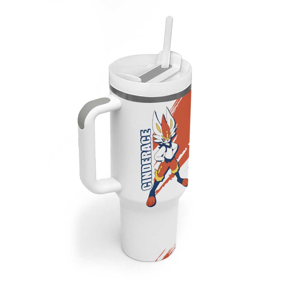 Cinderace Pokemon Tumbler With Handle Anime Mix Manga Style