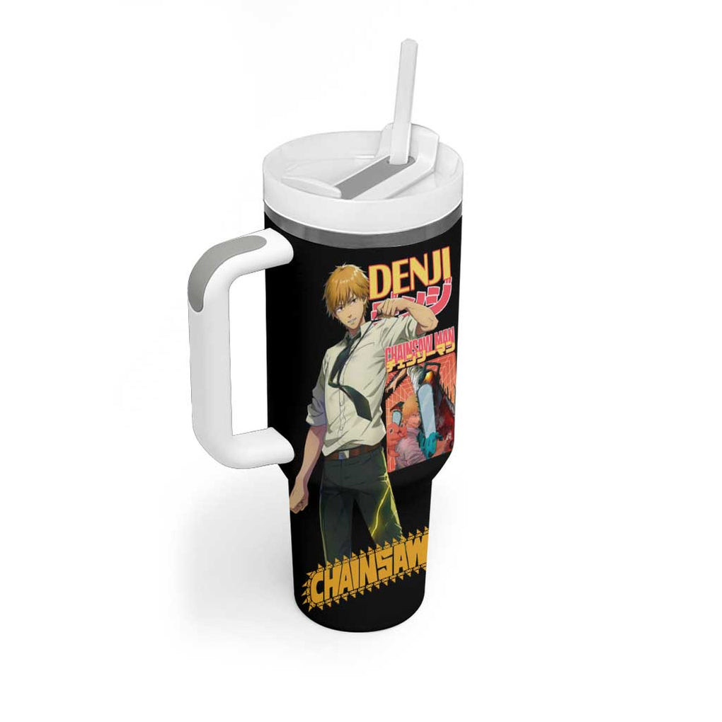 Denji V4 Chainsaw Man Tumbler With Handle Japan Anime Style