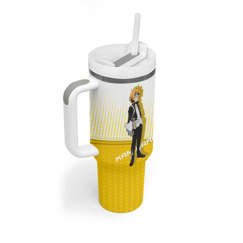 Denki Kaminari My Hero Academia Tumbler With Handle Anime Style