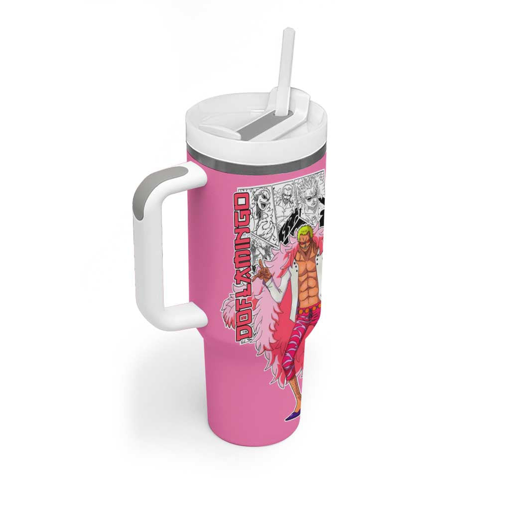 Doflamingo One Piece Tumbler With Handle Anime Mix Manga Style