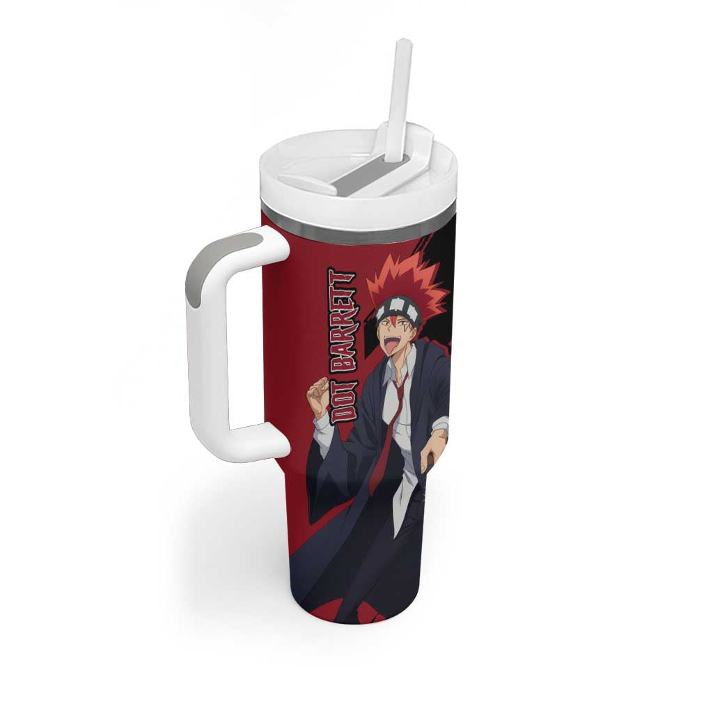 Dot Barrett Magic And Muscles Tumbler With Handle Anime Style