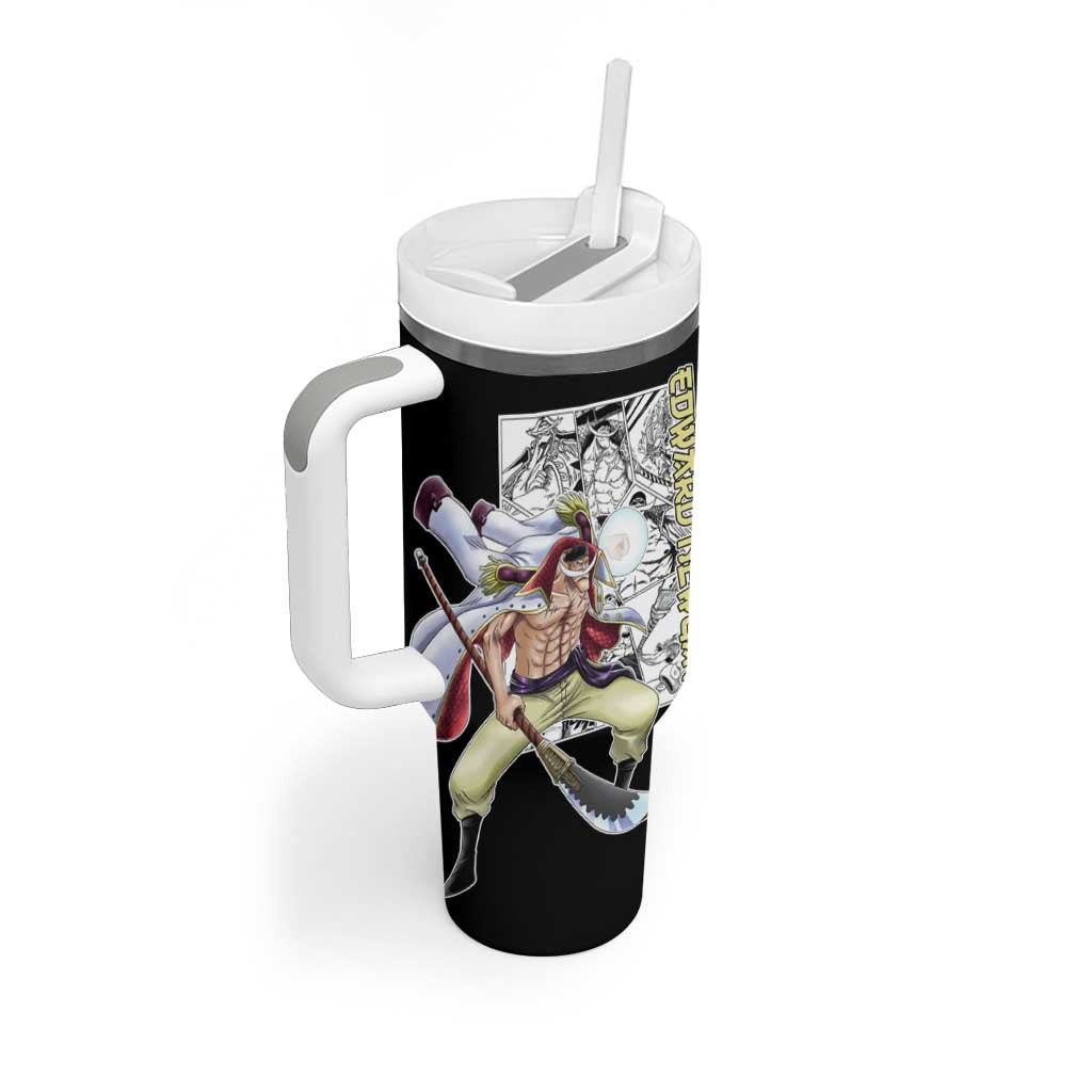 Edward Newgate One Piece Tumbler With Handle Anime Mix Manga Style