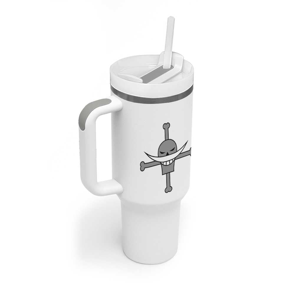 Edward Newgate White Beard One Piece Tumbler With Handle Anime Uniform Style