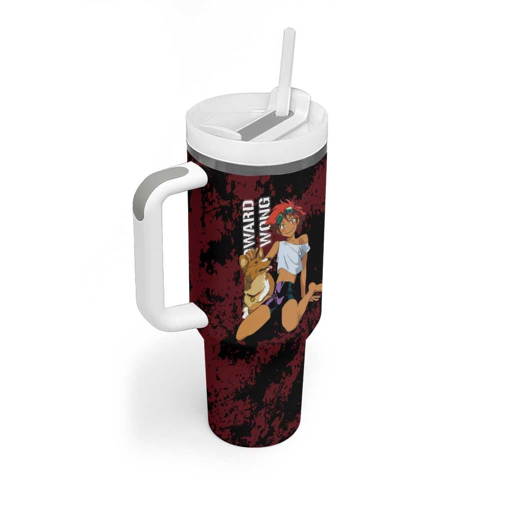 Edward Wong Cowboy Bebop Tumbler With Handle Anime Style