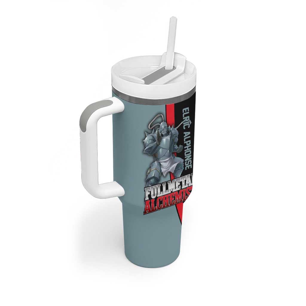 Elric Alphonse Fullmetal Alchemist Tumbler With Handle Anime Style