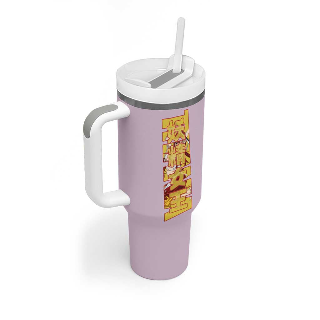 Erza Scarlet Fairy Tail Tumbler With Handle Anime Style