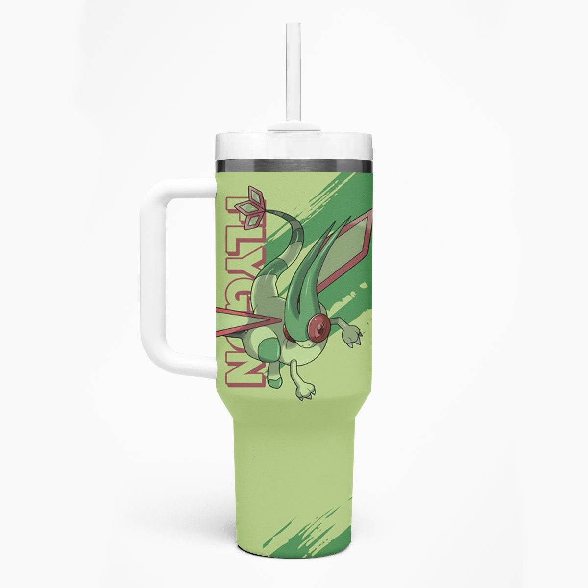 Flygon Pokemon Tumbler With Handle Anime Style