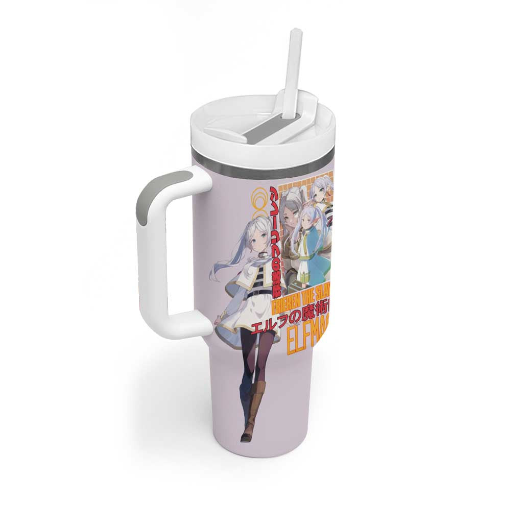 Frieren V2 Frieren Beyond Journeys End Tumbler With Handle Anime Style