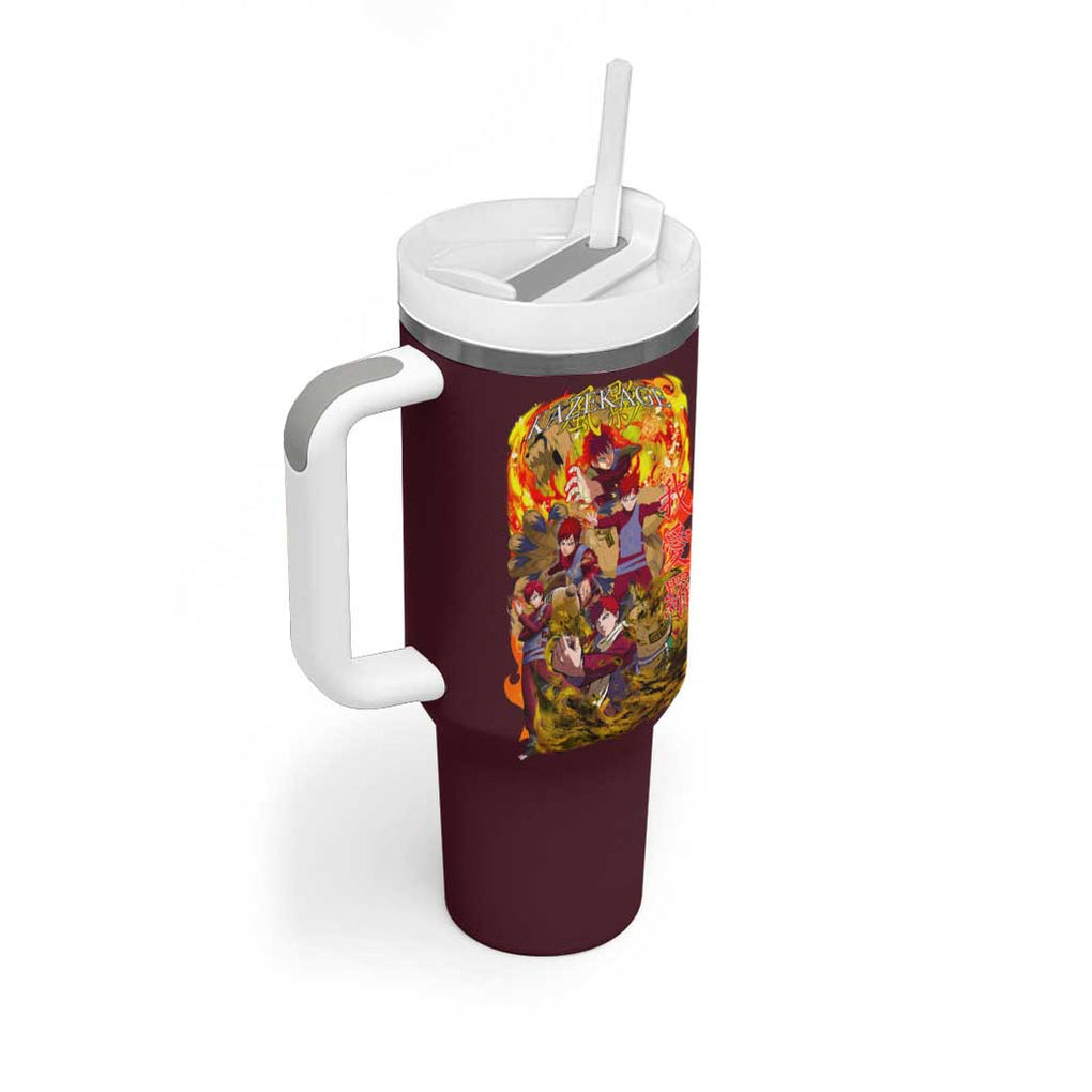 Gaara V2 Naruto Tumbler With Handle Japan Anime Style