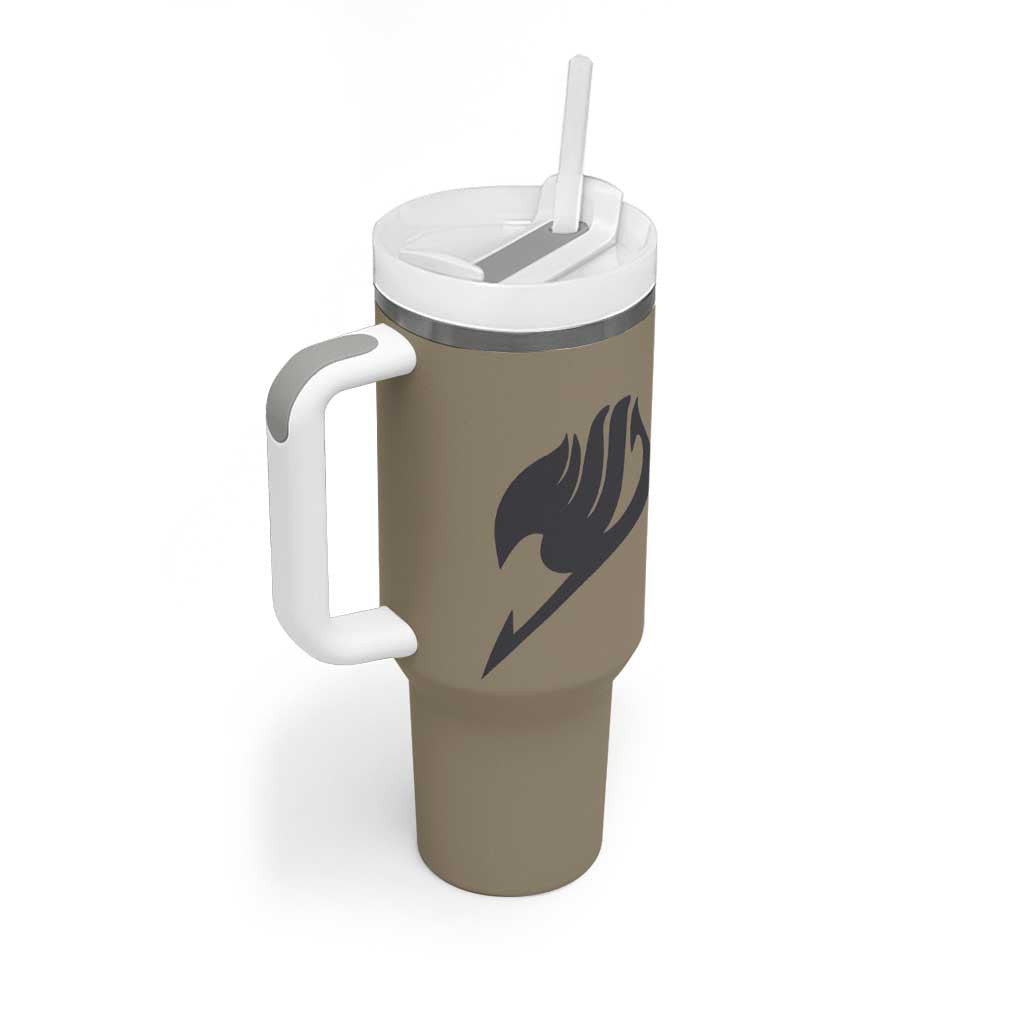 Gajeel Redfox Fairy Tail Tumbler With Handle Anime Uniform Style