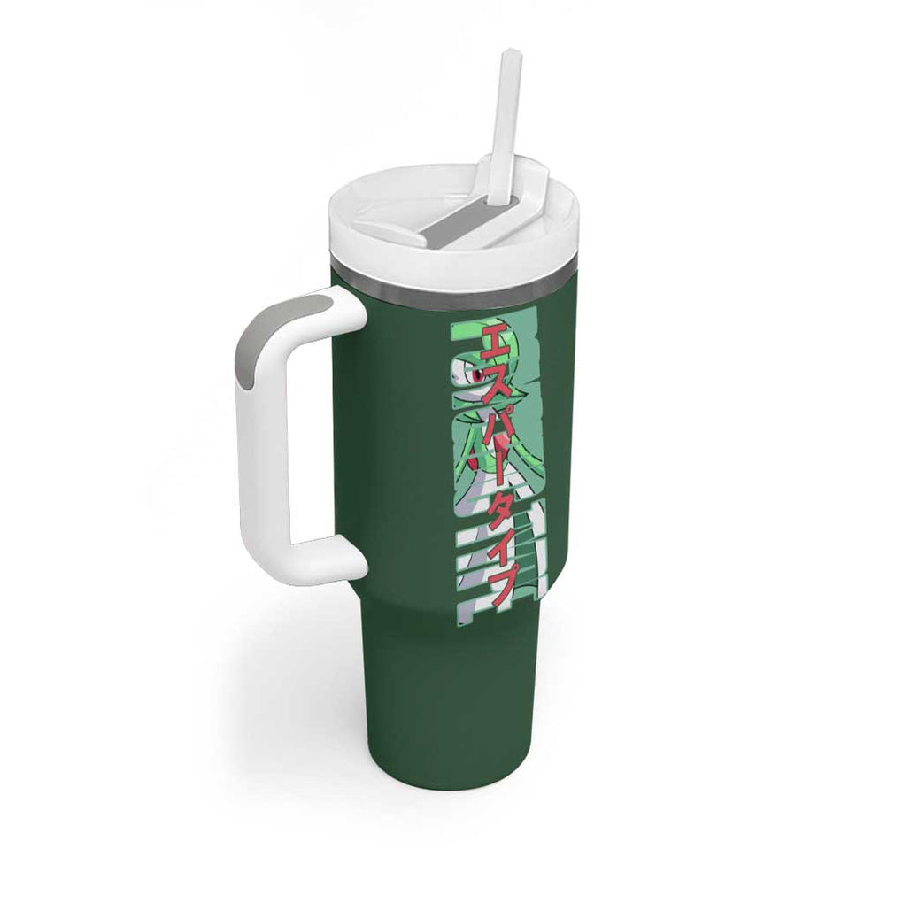 Gardevoir Poke Tumbler With Handle Anime Style