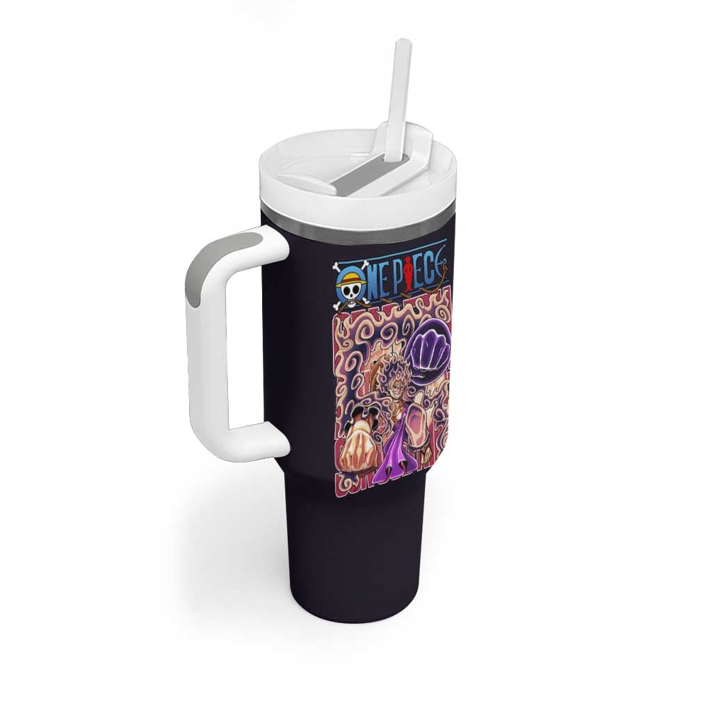 Gear 5th Luffy One Piece Tumbler With Handle Anime Style