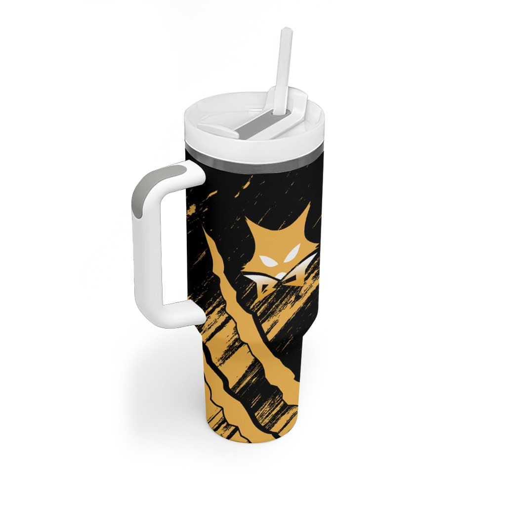 Ghoulish Gengar Tumbler With Handle Anime Style