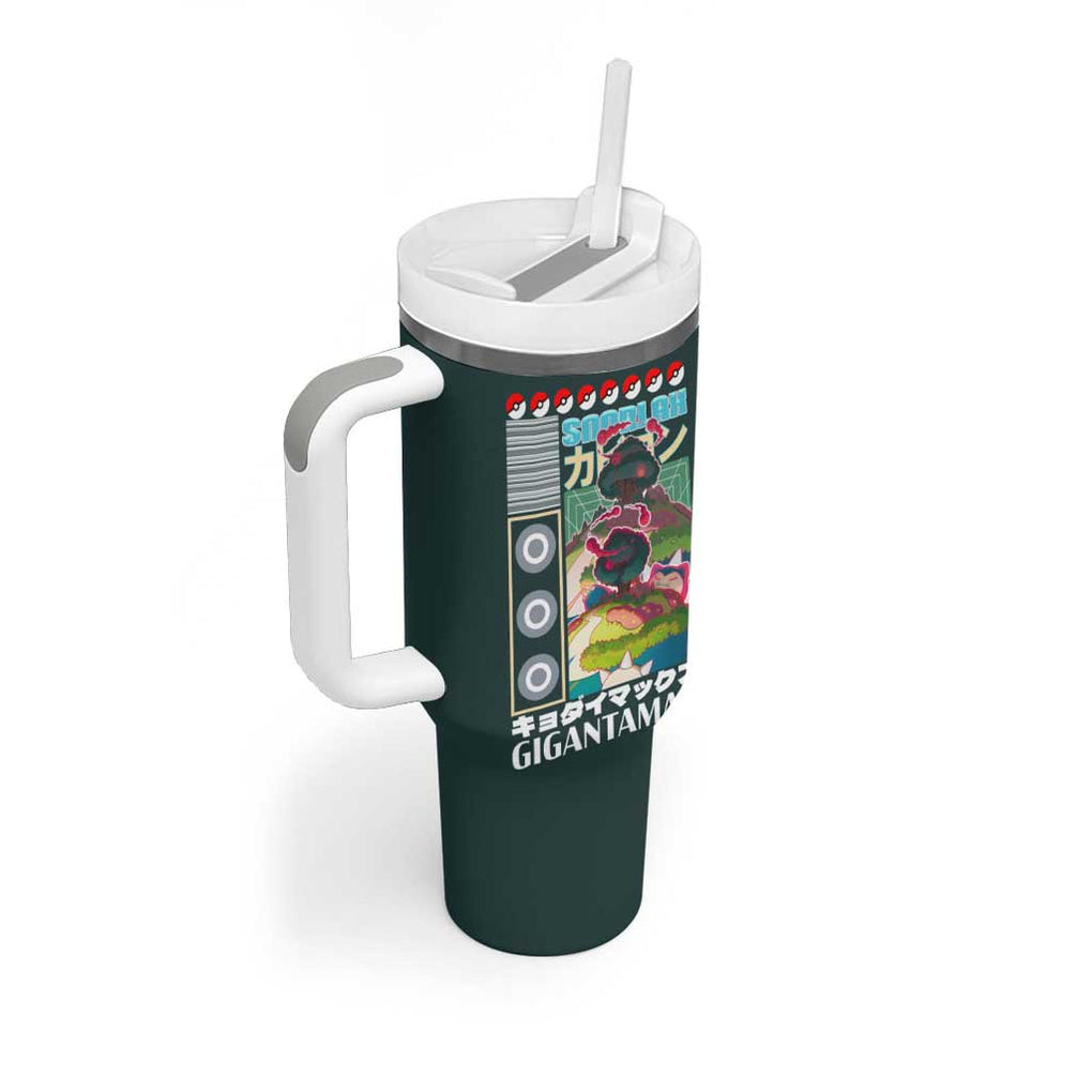 Gigantamax Snorlax Poke Tumbler With Handle Japan Anime Style