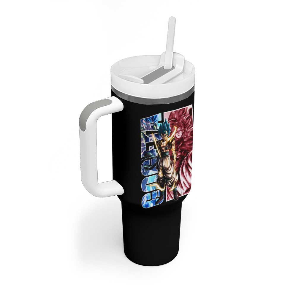 Gogeta Dragon Ball Z Tumbler With Handle Anime Style