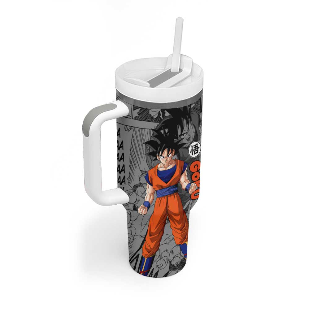 Goku Dragon Ball Tumbler With Handle Anime Mix Manga Style