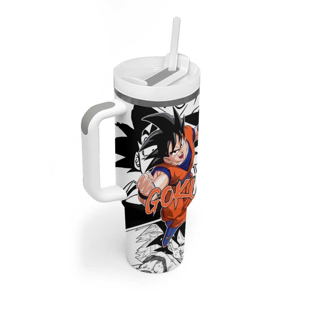 Goku Dragon Ball Tumbler With Handle Anime Style