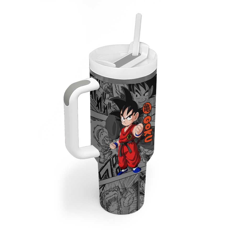 Goku Kid Dragon Ball Tumbler With Handle Anime Mix Manga Style