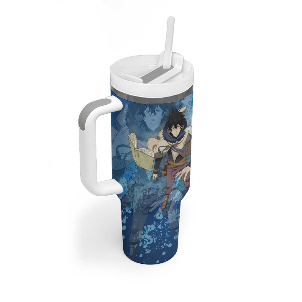 Golden Dawn Yuno Black Clover M Tumbler With Handle Anime Style