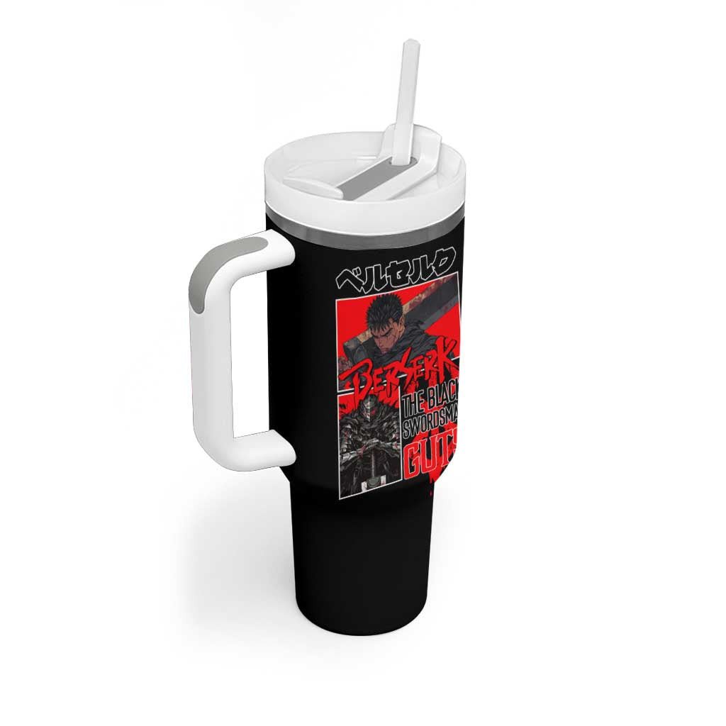 Guts Berserk Tumbler With Handle Anime Style