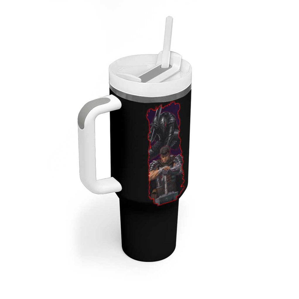 Guts V4 Berserk Tumbler With Handle Anime Style