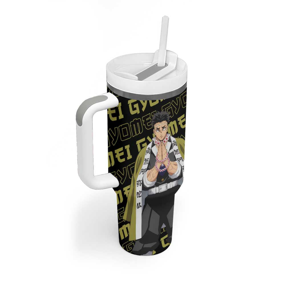 Gyomei Himejima Demon Slayer Tumbler With Handle Anime Japan Style