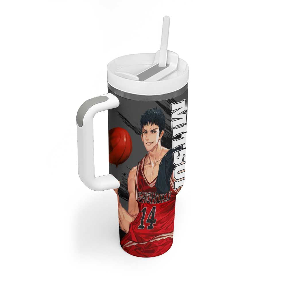 Hisashi Mitsui Slam Dunk Tumbler With Handle Anime Style