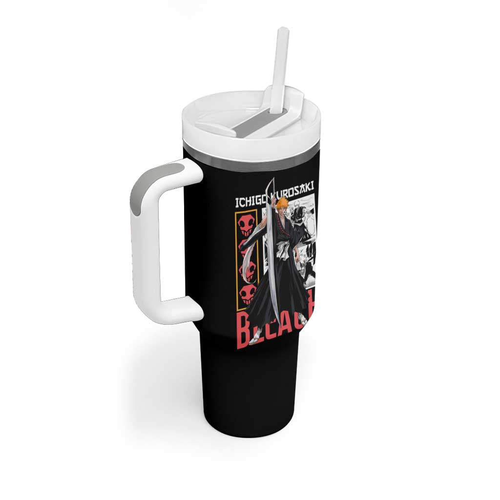 Ichigo Kurosaki Tybwa V2 Bleach Tumbler With Handle Anime Style